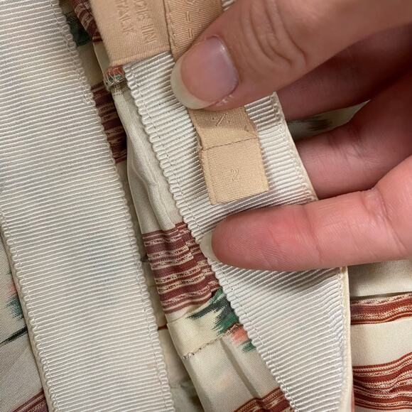 Brock Collection Ophelie Runway SS19 Silk Blend Midi Skirt Size 2 Italian Luxury - Picture 8 of 11